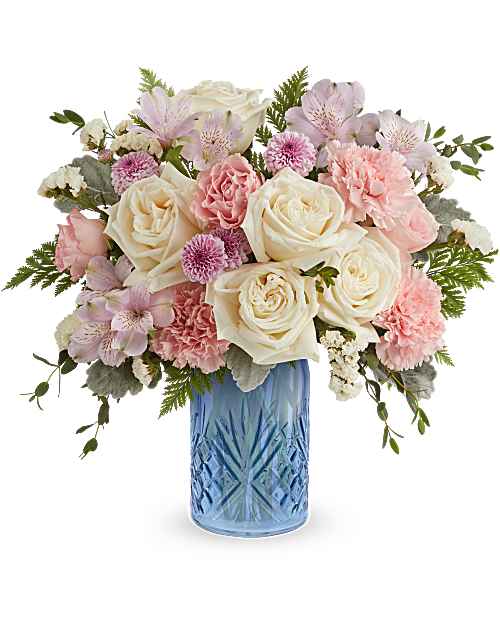 Teleflora's Blue Belle Bouquet – YOSI'S CREATIONS, Tucson AZ