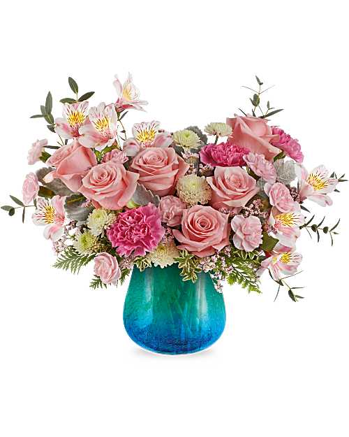 Teleflora's Blue Hues Bouquet – YOSI'S CREATIONS, Tucson AZ