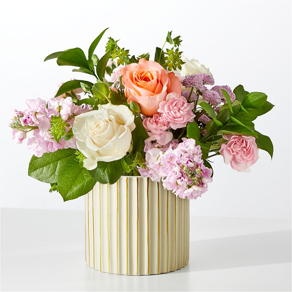 French Market Bouquet with Ivory Vase – YOSI'S CREATIONS, Tucson AZ