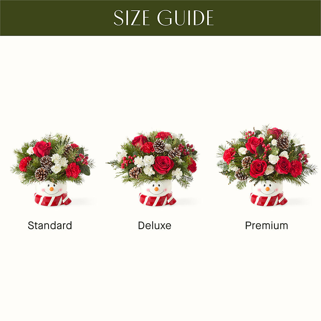 Jolly Snowman Bouquet – YOSI'S CREATIONS, Tucson AZ