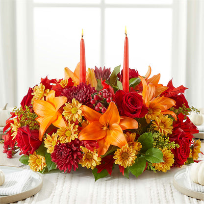 Autumn's Embrace Centerpiece – YOSI'S CREATIONS, Tucson AZ
