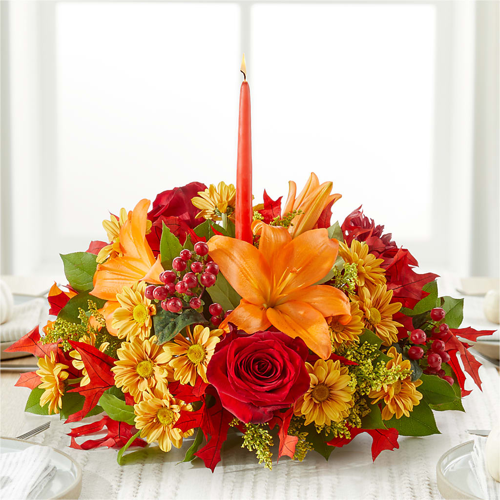 Autumn's Embrace Centerpiece – YOSI'S CREATIONS, Tucson AZ