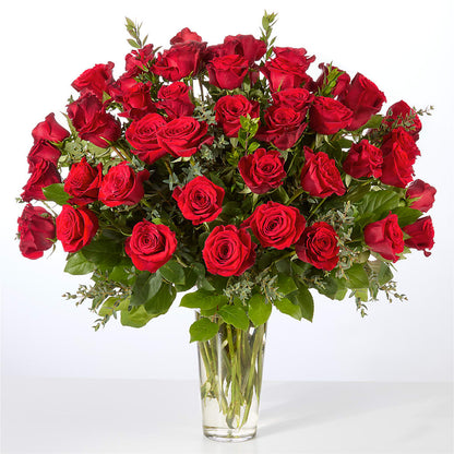 Forever Yours Fifty Stem Red Rose Bouquet – YOSI'S CREATIONS, Tucson AZ
